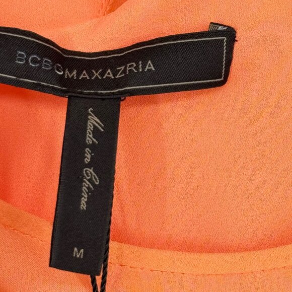 BCBGMAXAZRIA womens Sharon Bright Nectar silk dress size medium new $228 - Picture 3 of 12